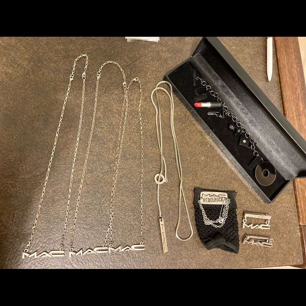 LOT: MAC Cosmetics employee exclusive Jewelry